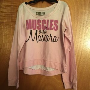 “Muscles and Mascara” Ombré Top